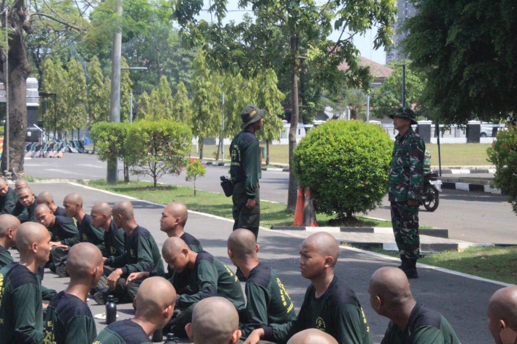 Siswa SMK Pelayaran Jakarta Raya Ikuti Madabintal Di Yonmarhanlan III